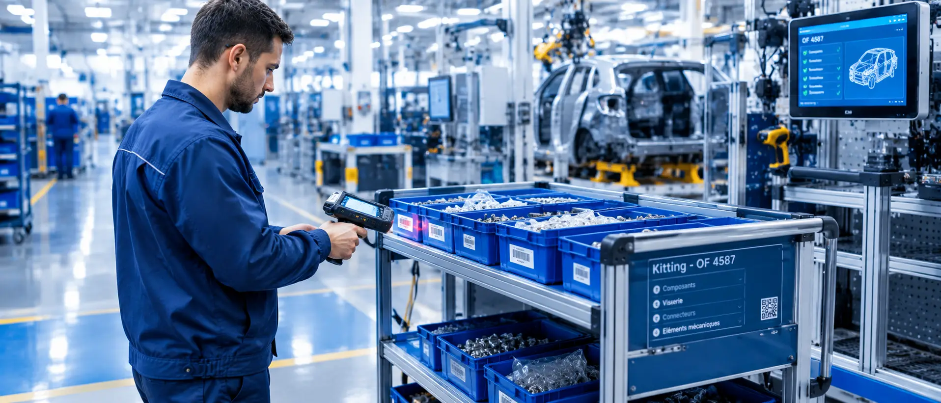 Réquisitions et picking sur ordre de fabrication