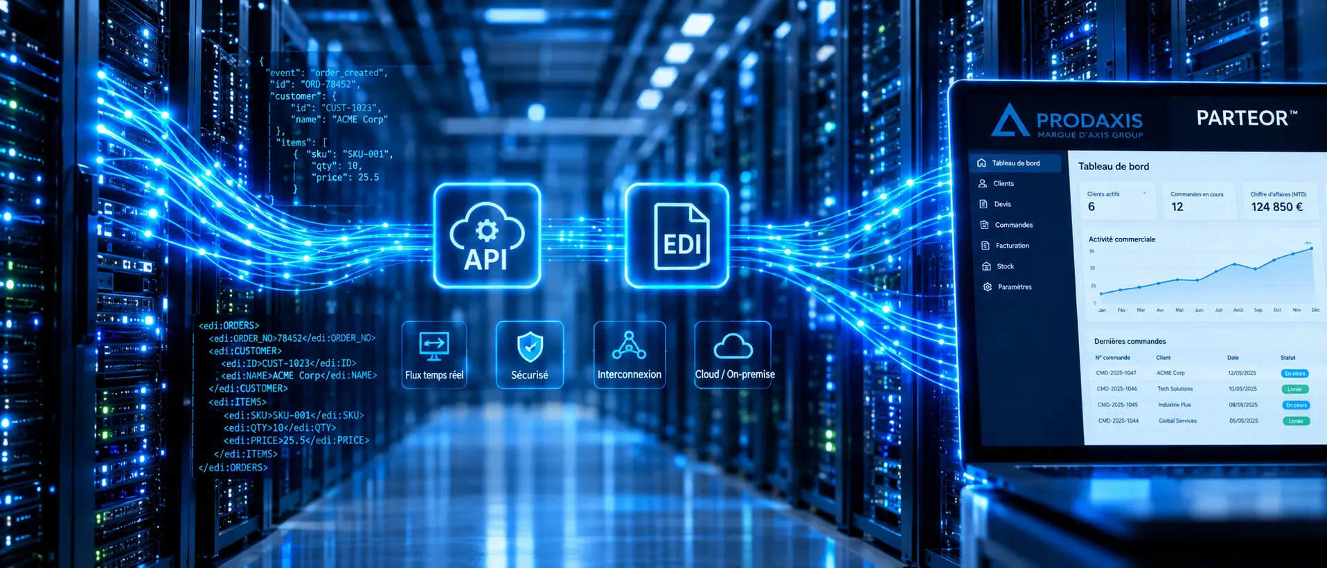 Flux EDI et API